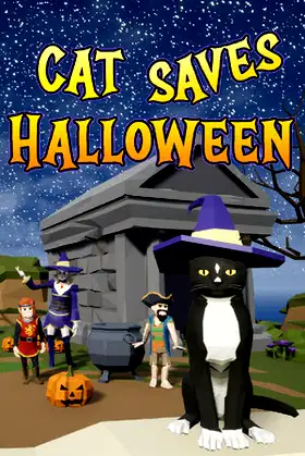 Cat Saves Halloween poster