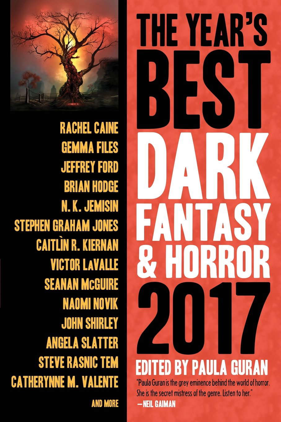 The Year’s Best Dark Fantasy & Horror, 2017 Edition poster