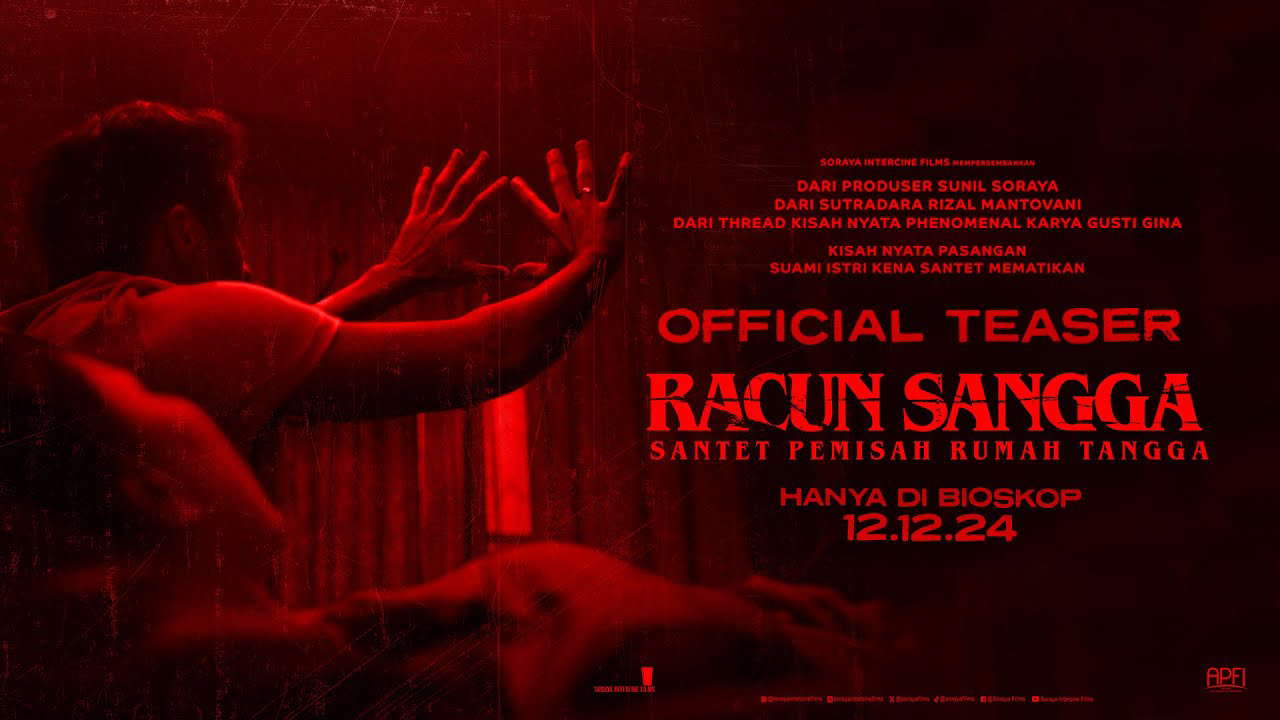 Official Teaser Trailer “Racun Sangga : Santet Pemisah Rumah Tangga” | Hanya di Bioskop 12.12.24