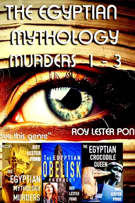 Trilogy. THE EGYPTIAN MYTHOLOGY MURDERS: 3 titles in one edition poster