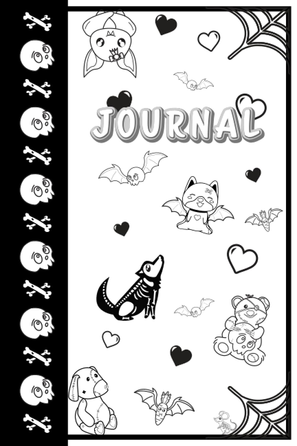 Creepy Cuties Journal: 6" X 9" Journal Featuring Creepy Cuties poster