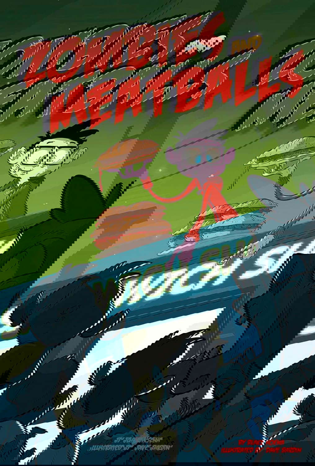 Zombies and Meatballs (Monster Heroes) poster