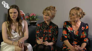 SAINT MAUD director Rose Glass + stars Morfydd Clark, Jennifer Ehle poster