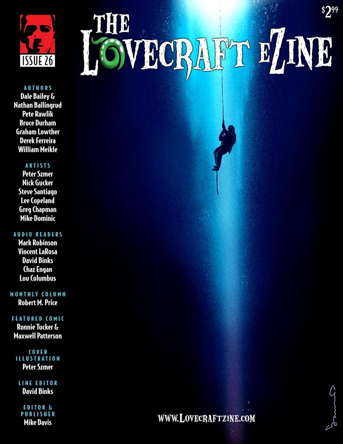 Lovecraft eZine - August 2013 - Issue 26 poster