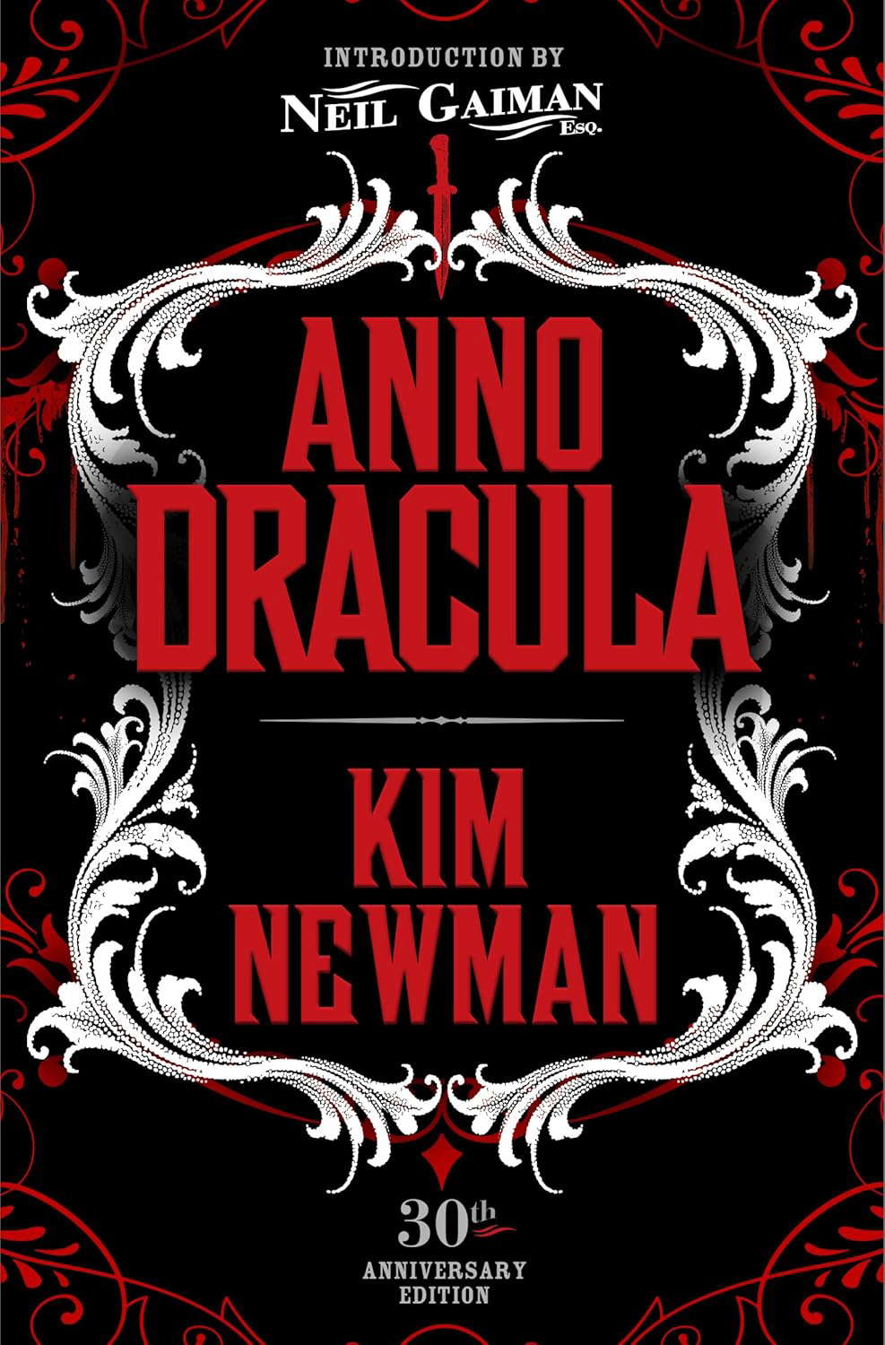 Anno Dracula Signed 30th Anniversary Edition poster