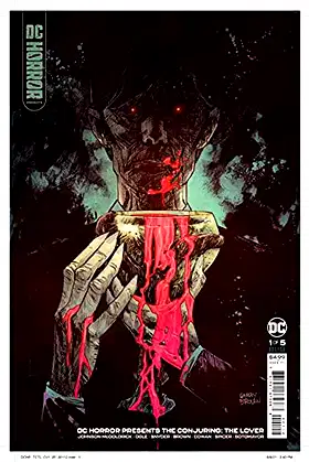 DC HORROR PRESENTS THE CONJURING THE LOVER #1 Second Printing poster