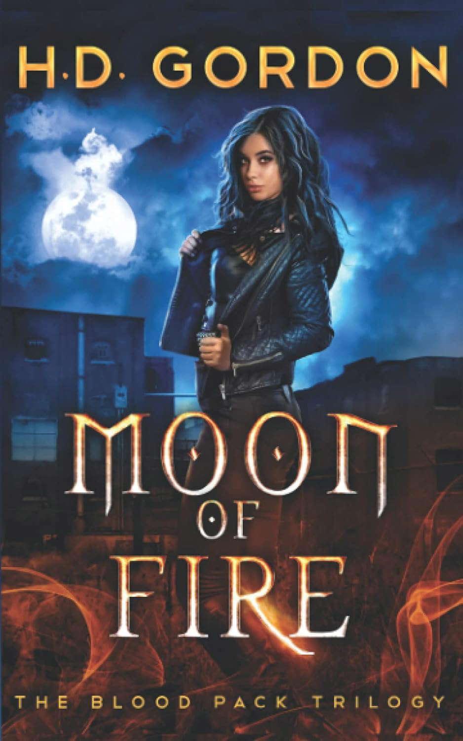 Moon of Fire (The Blood Pack Trilogy) poster