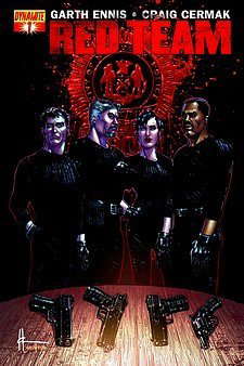 Garth Ennis Red Team #1 Variant Exclusive Subscription Cover poster