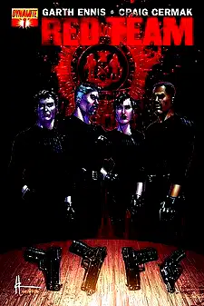Garth Ennis Red Team #1 Variant Exclusive Subscription Cover poster