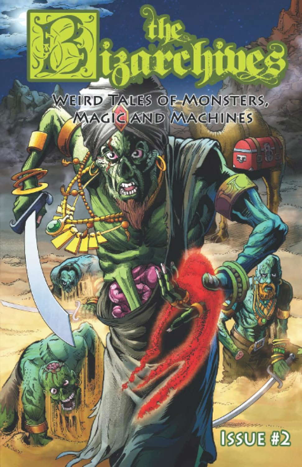 The Bizarchives: Weird Tales of Monsters, Magic and Machines: Issue #2 poster