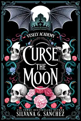 Curse the Moon: A Dark Academia Necromancer Romance (Vesely Academy Book 2) poster