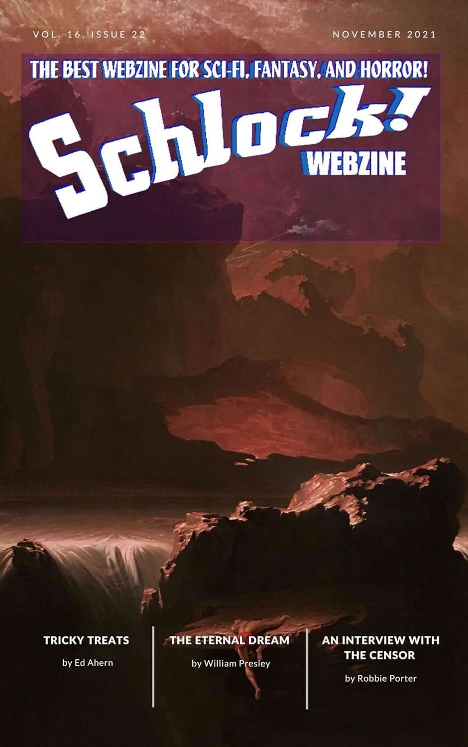 Schlock! Webzine: Vol 16 Issue 22 poster