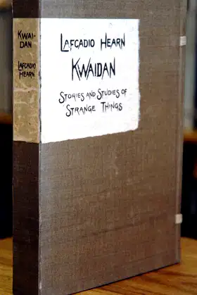 Kwaidan;: Stories and studies of strange things, poster