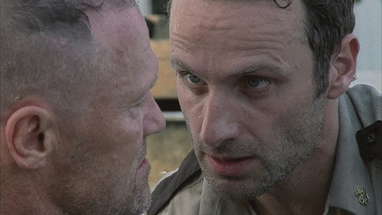 TWD S01E02 - Rick Meets Merle Dixon poster