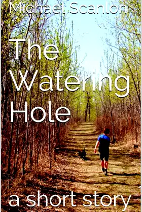 The Watering Hole: a short story poster