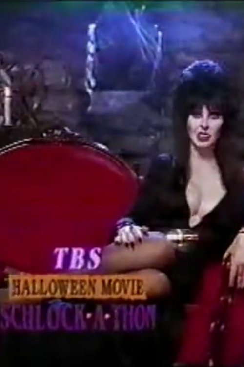 Elvira's Halloween Movie Schlock-A-Thon poster