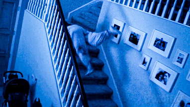 Dragged down the stairs by a spirit | Paranormal Activity 2 | CLIP poster