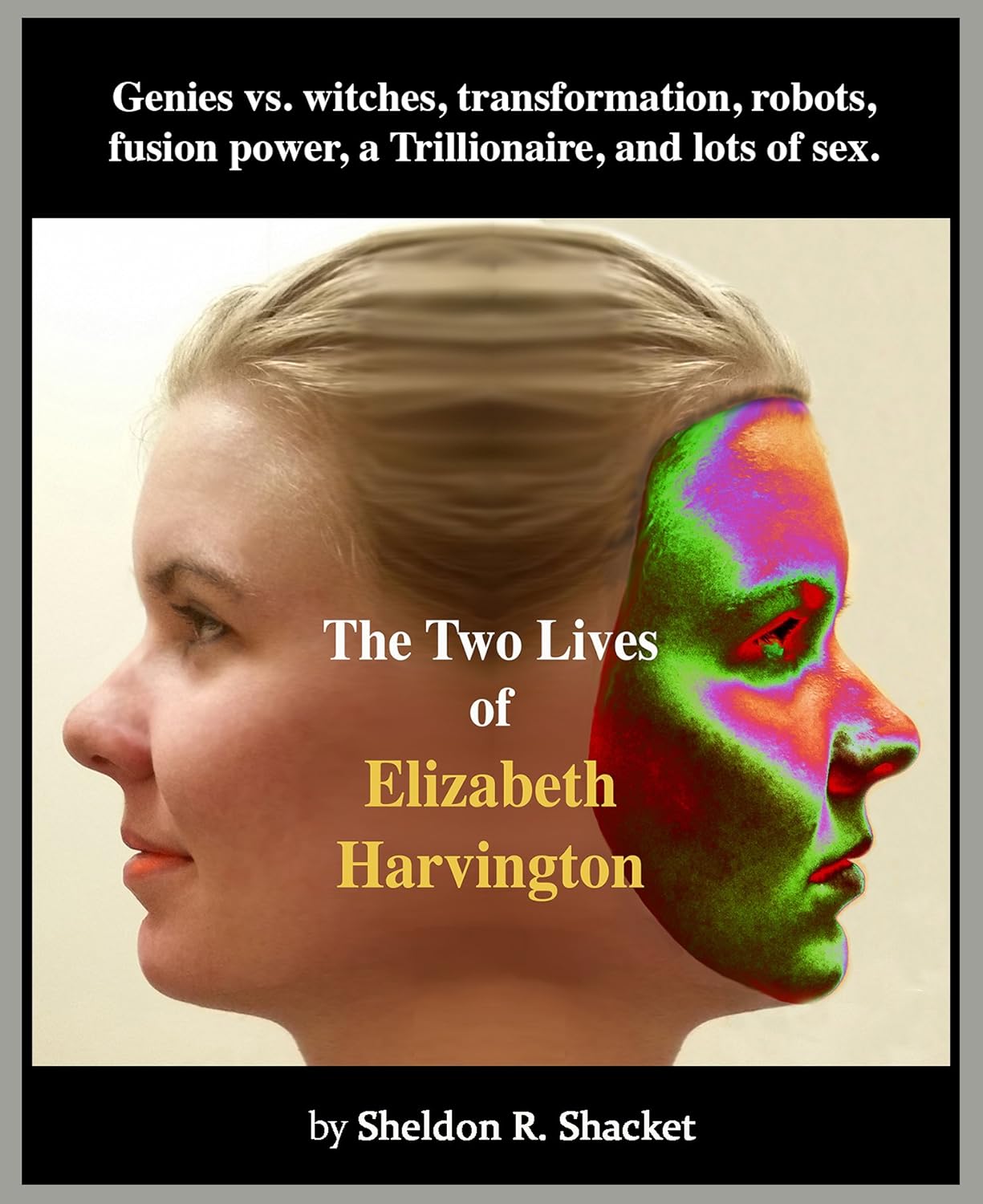 The Two Lives of Elizabeth Harvington.: Rated-R poster