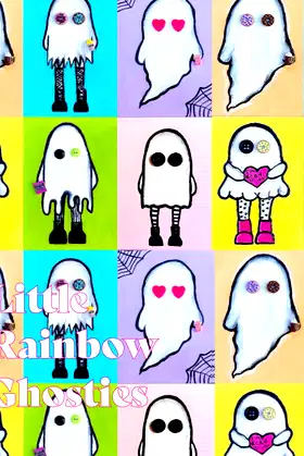 Little Rainbow Ghosties poster