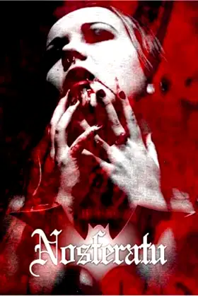 Red Scream Nosferatu poster