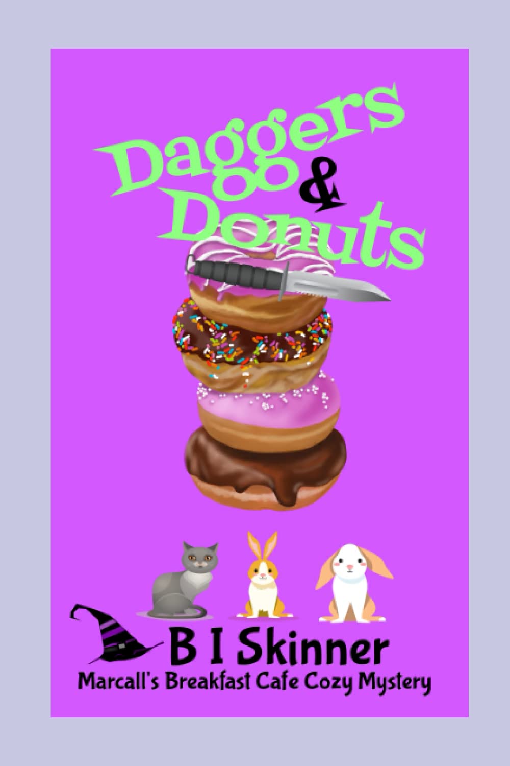 Daggers & Donuts: Marcall's Breakfast Cafe Paranormal Cozy Mystery poster