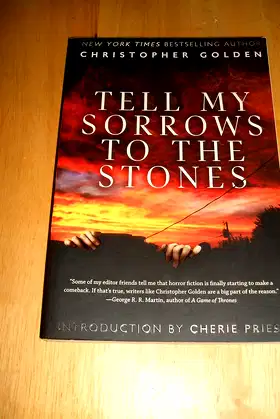 Tell My Sorrows to the Stones poster