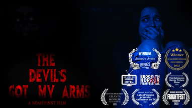 THE DEVIL’S GOT MY ARMS | Short Horror Film poster