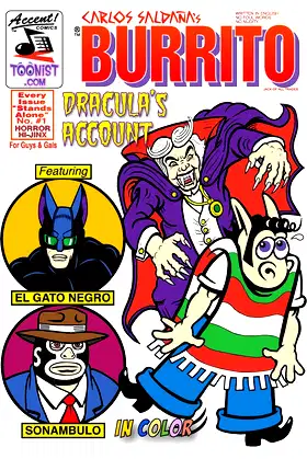 Burrito Horror Hi-Jinx 1: Dracula's Account (Burrito jack of all trades) poster
