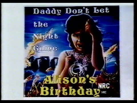 Poster for Alison's Birthday
