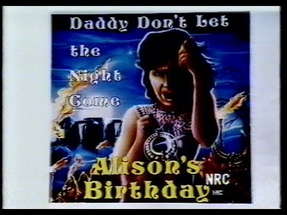 Alison's Birthday (1981) Trailer poster