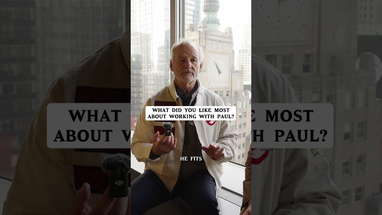 Iconic interview with Paul Rudd and Bill Murray? WE GOT ONE! poster