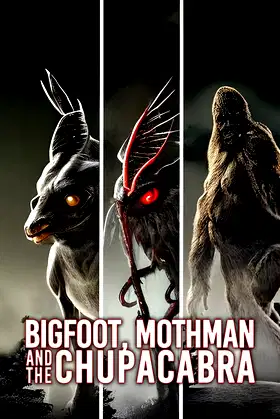 Bigfoot, Mothman and the Chupacabra poster