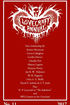 Lovecraft Annual No. 11 (2017) poster
