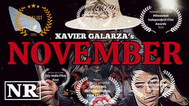 NOVEMBER - A Short Horror Film | Slasher poster
