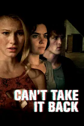 Can't Take It Back poster