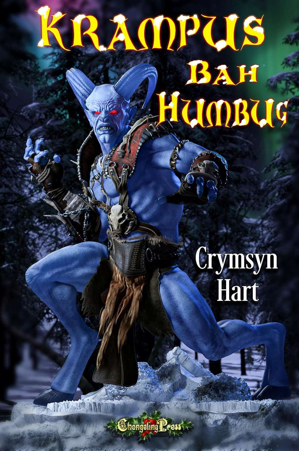 Krampus Bah Humbug poster