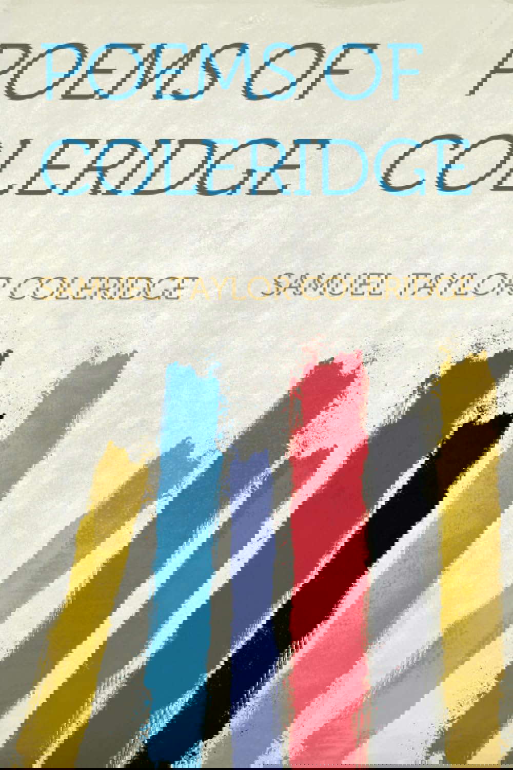 Poems of Coleridge poster
