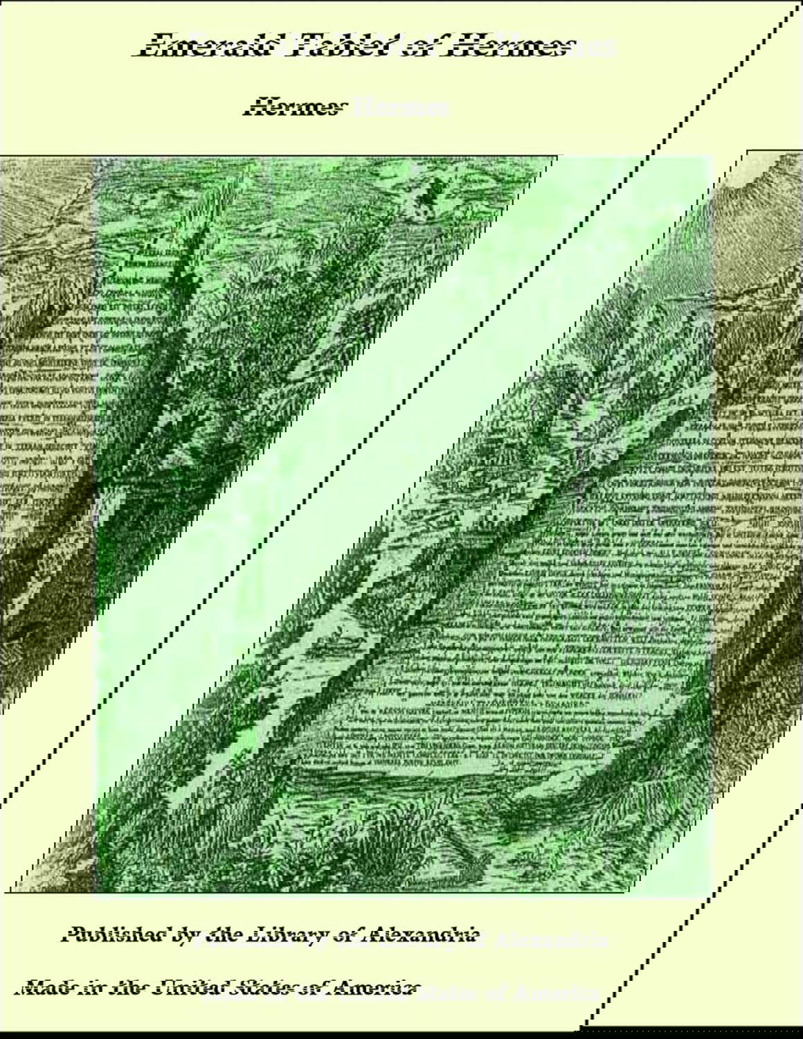 Emerald Tablet of Hermes poster