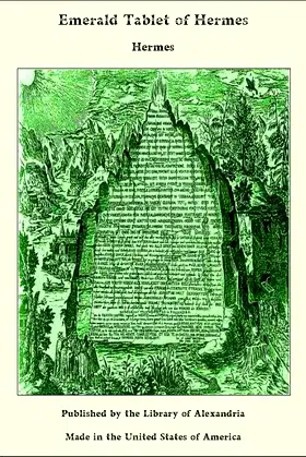 Emerald Tablet of Hermes poster
