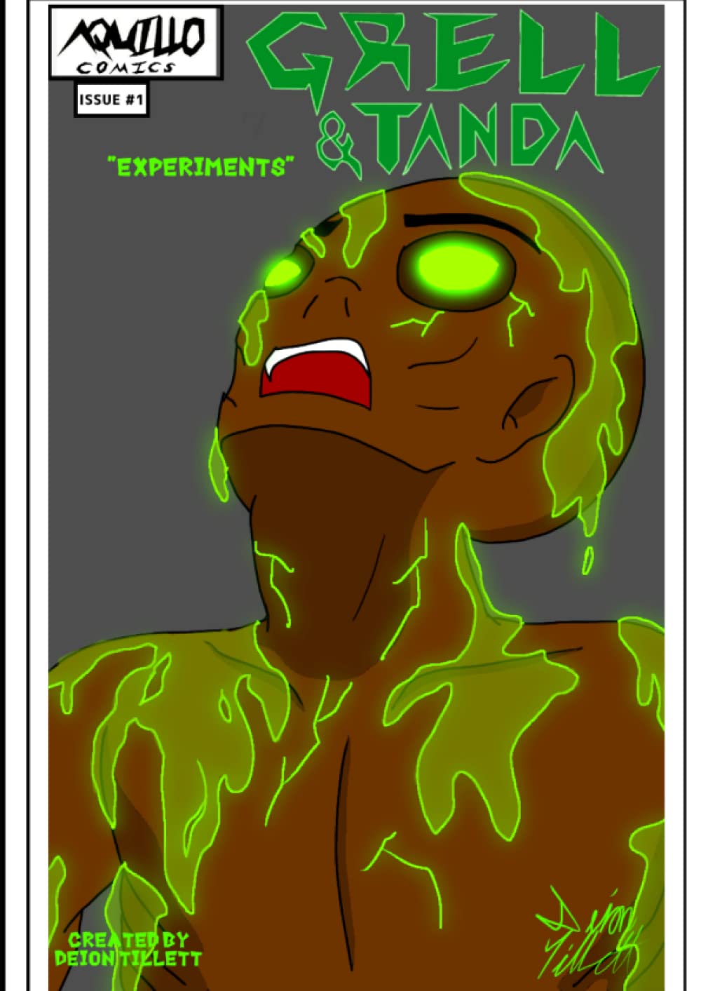 Aquillo Comics: Grell & Tanda: Issue #1: Experiments poster
