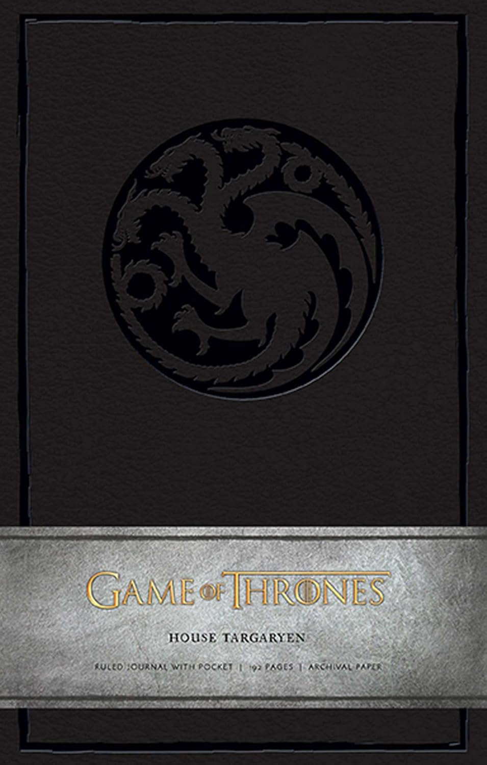 Game of Thrones: House Targaryen Hardcover Ruled Journal poster