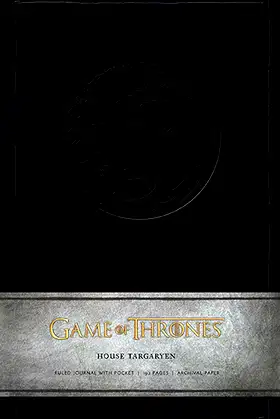 Game of Thrones: House Targaryen Hardcover Ruled Journal poster