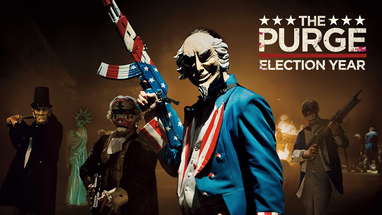 The Purge: Election Year - Now Playing (HD) poster