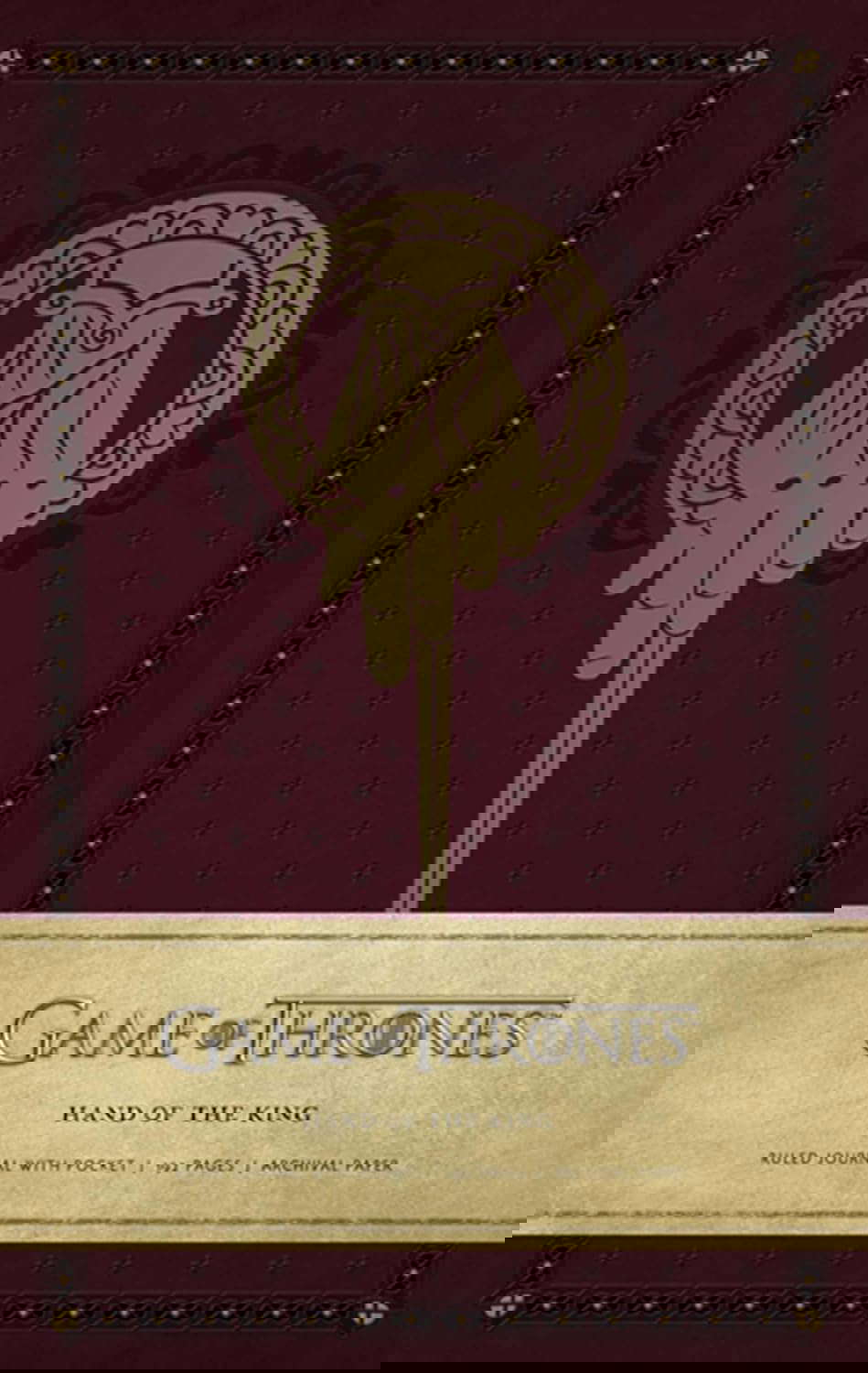Game of Thrones: Hand of the King Hardcover Ruled Journal poster