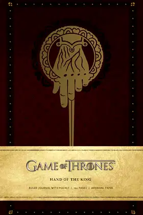 Game of Thrones: Hand of the King Hardcover Ruled Journal poster