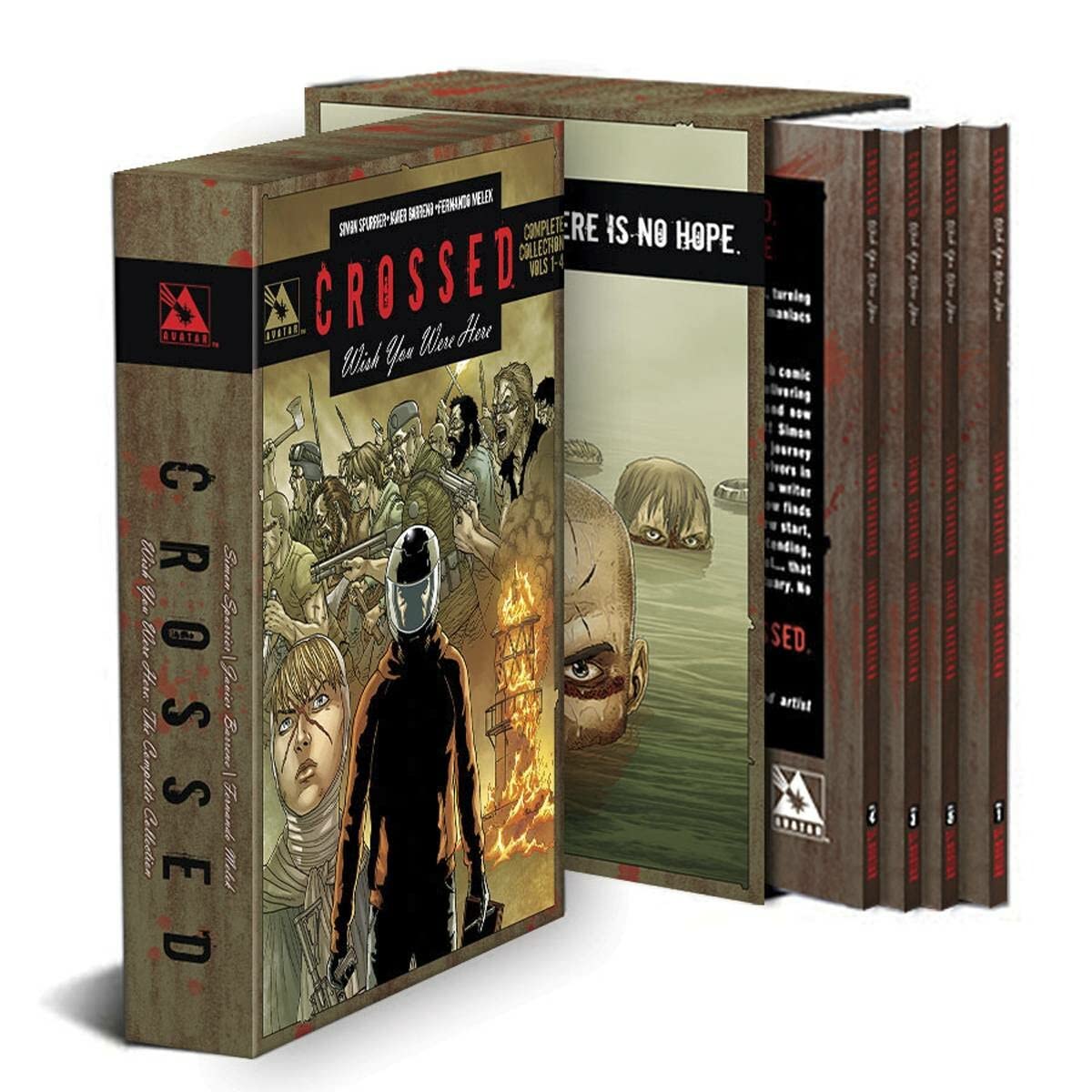 Crossed: Wish You Were Here Volumes 1-4 Slipcase Edition (Crossed, 1-4) poster