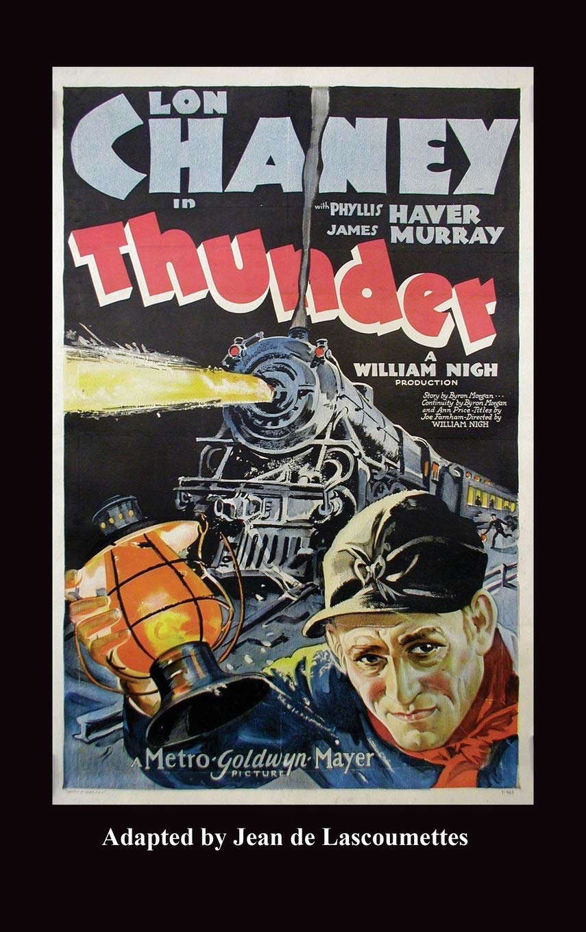 Thunder - Starring Lon Chaney (Hardback) poster