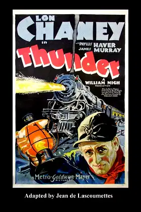 Thunder - Starring Lon Chaney (Hardback) poster