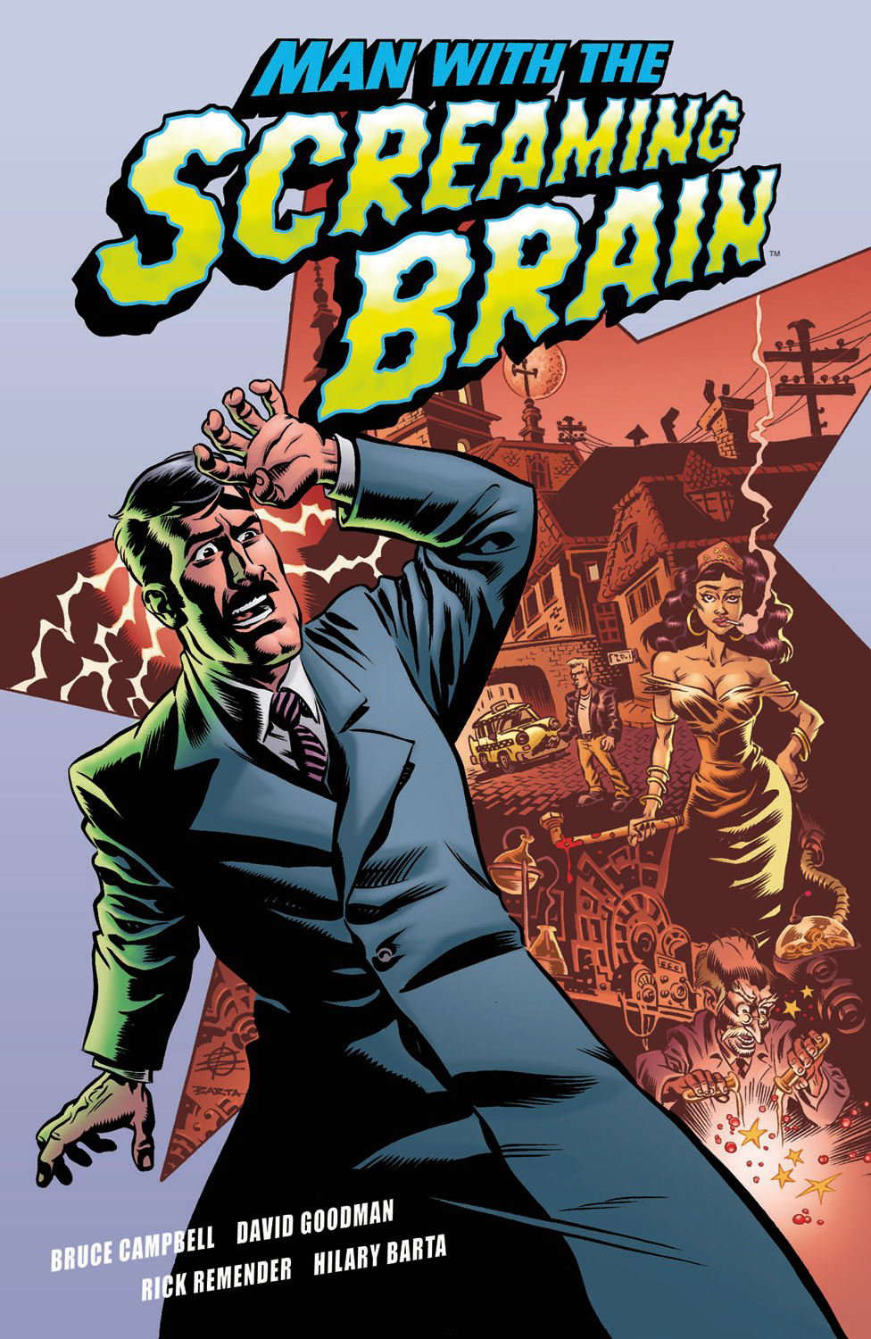 Man With The Screaming Brain poster