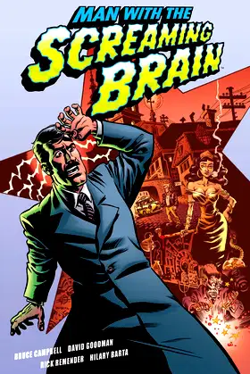 Man With The Screaming Brain poster